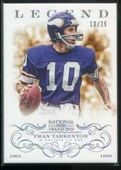 Fran Tarkenton [Century Silver] #121 Football Cards 2013 Panini National Treasures Prices