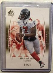 Michael Vick [Gold] #7 Football Cards 2003 SP Authentic Prices