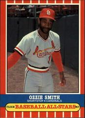 Ozzie Smith Baseball Cards 1987 Fleer Baseball All Stars Prices