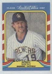 Robin Yount Baseball Cards 1987 Fleer Limited Edition Prices