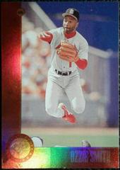 Ozzie Smith [Press Proof Bronze] Baseball Cards 1996 Leaf Prices