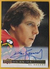 Al Secord [Autograph] #C-65 Hockey Cards 2020 SP Signature Edition Legends UD Canvas Prices
