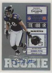 Dennis Pitta [Autograph] #126 Football Cards 2010 Playoff Contenders Prices