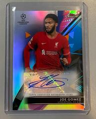 Joe Gomez Soccer Cards 2021 Topps Finest UEFA Champions League Autographs Prices