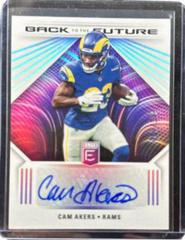 Cam Akers #BFS-CA Football Cards 2022 Panini Donruss Elite Back to the Future Signatures Prices