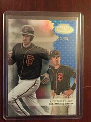 Buster Posey [Class 3 Blue] #10 Baseball Cards 2017 Topps Gold Label Prices