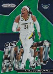 Arike Ogunbowale [Green] #9 Basketball Cards 2023 Panini Prizm WNBA Get Hyped Prices