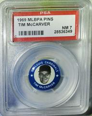 Tim McCarver Baseball Cards 1969 MLBPA Pins Prices