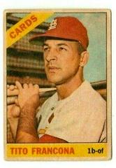 Tito Francona #163 Baseball Cards 1966 Venezuela Topps Prices