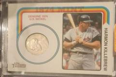 Harmon Killebrew [Nickel] #74MR-HK Baseball Cards 2023 Topps Heritage 1974 Mint Relics Prices