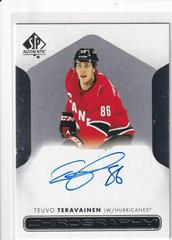 Teuvo Teravainen Hockey Cards 2022 SP Authentic Chirography Autographs Prices