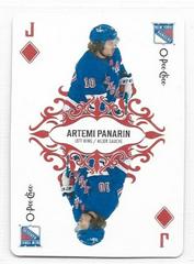 Artemi Panarin #J-DIAMONDS Hockey Cards 2023 O-Pee-Chee Playing Cards Prices