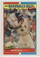 Kevin Bass #1 Baseball Cards 1987 Fleer Baseball's Best Prices