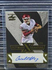 Caleb Williams [Gold] #UXS-CW1 Football Cards 2022 Leaf Ultimate Draft X Autographs Prices