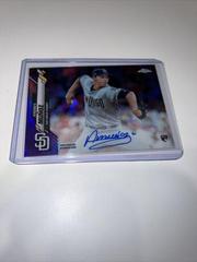 Andres Munoz [Purple Refractor] #RA-AMU Baseball Cards 2020 Topps Chrome Rookie Autographs Prices