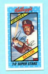 Don Baylor #56 Baseball Cards 1980 Kellogg's Prices