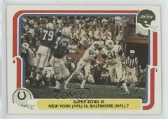 Super Bowl III #59 Football Cards 1980 Fleer Team Action Prices