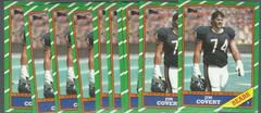 Jim Covert Football Cards 1986 Topps Prices