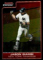 Jason Giambi #37 Baseball Cards 2006 Bowman Chrome Prices