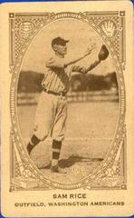 Sam Rice Baseball Cards 1922 E120 American Caramel Prices