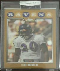 Ed Reed [Gold Refractor] Football Cards 2008 Topps Chrome Prices