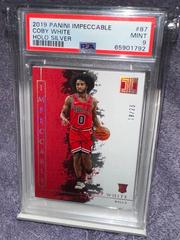 Coby White [Holo Silver] Basketball Cards 2019 Panini Impeccable Prices