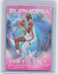 Shai Gilgeous-Alexander [Pink] #22 Basketball Cards 2023 Panini Origins Euphoria Prices