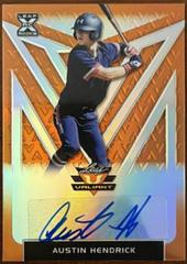 Austin Hendrick [Orange] #BA-AH1 Baseball Cards 2020 Leaf Valiant Autographs Prices