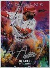 Jo Adell [Red Silver Ink] #OS-JA Baseball Cards 2021 Panini Chronicles Origins Signatures Prices