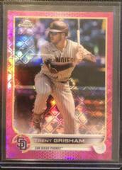 Trent Grisham [Pink] #46 Baseball Cards 2022 Topps Chrome Logofractor Prices