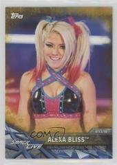 Alexa Bliss [Gold] #WWE-6 Wrestling Cards 2017 Topps WWE Women's Division Matches & Moments Prices