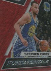 Stephen Curry [Red Shimmer] Basketball Cards 2017 Panini Prizm Fundamentals Prices