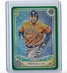 George Springer [Green] Baseball Cards 2020 Topps Gypsy Queen Tarot of the Diamond Prices