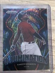 Xander Bogaerts [Purple Shimmer Prizm] #IL-11 Baseball Cards 2022 Panini Prizm Illumination Prices