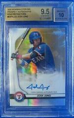 Josh Jung [Gold Refractor] #BPR-14 Baseball Cards 2020 Bowman Sterling Prices