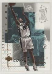 Tim Duncan #76 Basketball Cards 2001 Upper Deck Ovation Prices