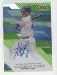 Anthony Rizzo [Green Refractor] Baseball Cards 2017 Bowman's Best of Autograph Prices
