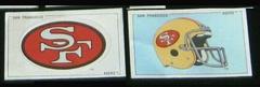 San Francisco 49ers [Logo Foil] #162 Football Cards 1989 Panini Sticker Prices