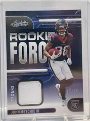 John Metchie III [Silver] #RF-16 Football Cards 2022 Panini Absolute Rookie Force Prices
