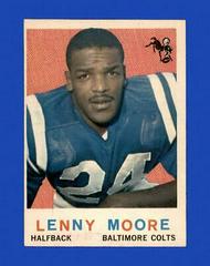 Lenny Moore Football Cards 1959 Topps Prices
