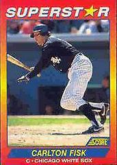 Carlton Fisk Baseball Cards 1992 Score Superstars Prices