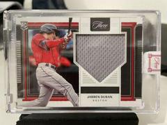 Jarren Duran Baseball Cards 2022 Panini Three and Two Rookie Jerseys Prices