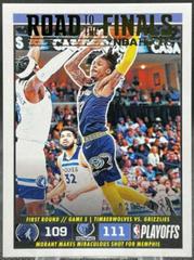 Ja Morant #36 Basketball Cards 2022 Panini Hoops Road to the Finals Prices