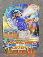 Vladimir Guerrero Jr. [Orange Galactic] #LIO-6 Baseball Cards 2023 Topps Cosmic Chrome Launched Into Orbit Prices
