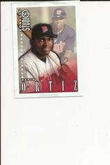 David Ortiz [Silver Press Proof] Baseball Cards 1998 Studio Prices