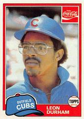Steve Henderson #5 Baseball Cards 1981 Coca Cola Prices