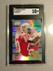 Jerry Rice [Silver Foil] #9 Football Cards 1996 Summit Prices