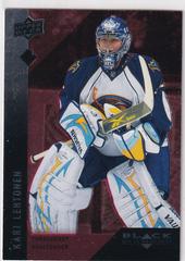 Kari Lehtonen #55 Hockey Cards 2009 Upper Deck Black Diamond Prices