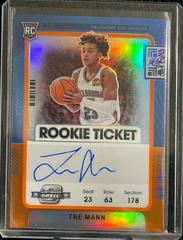 Tre Mann [Autograph Orange] #116 Basketball Cards 2021 Panini Contenders Optic Prices