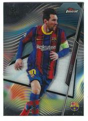 Lionel Messi #100 Soccer Cards 2020 Topps Finest UEFA Champions League Prices